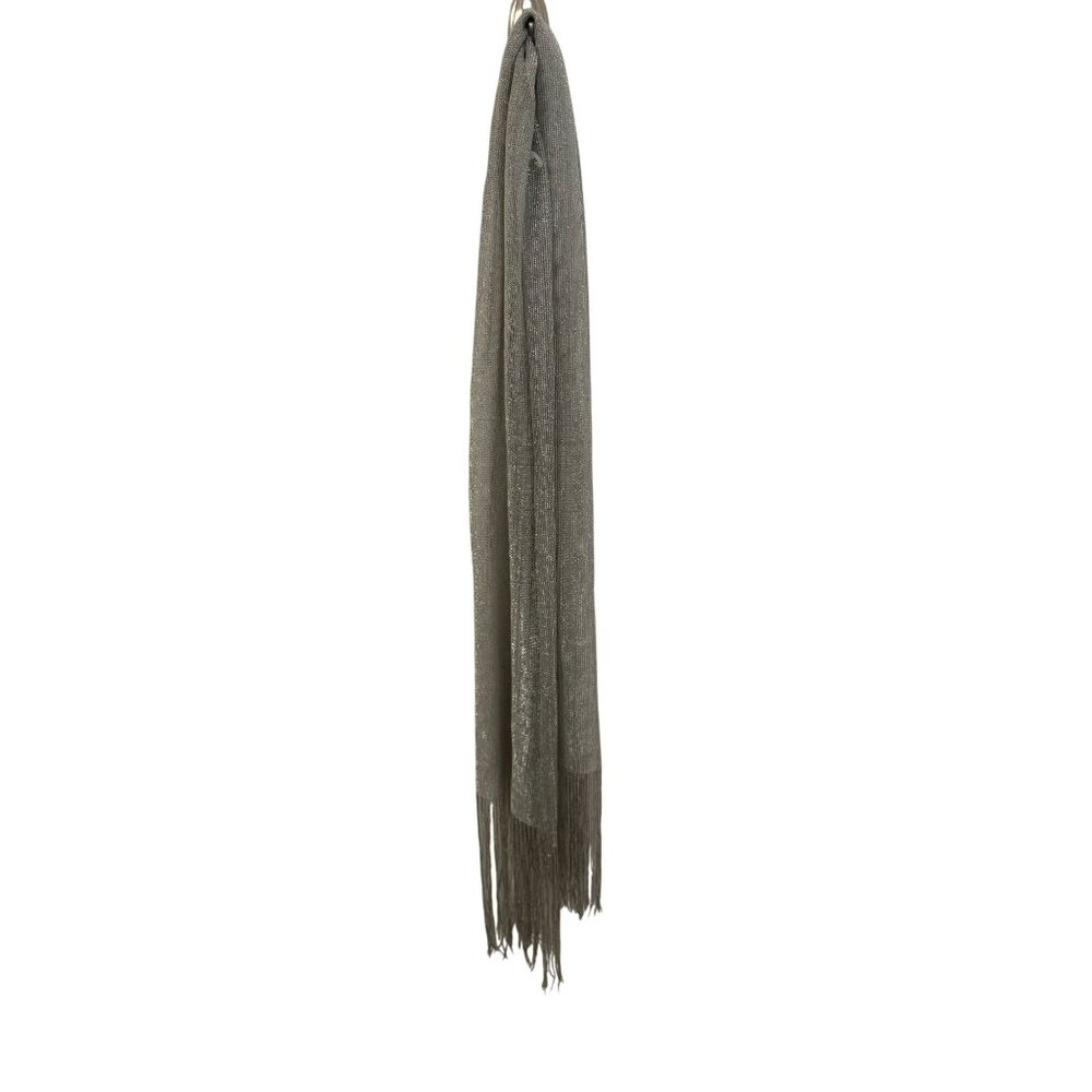 New silver sparkle scarf